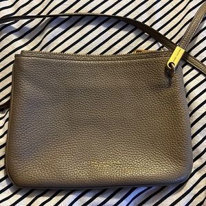 Marc Jacobs Grey Leather Crossbody